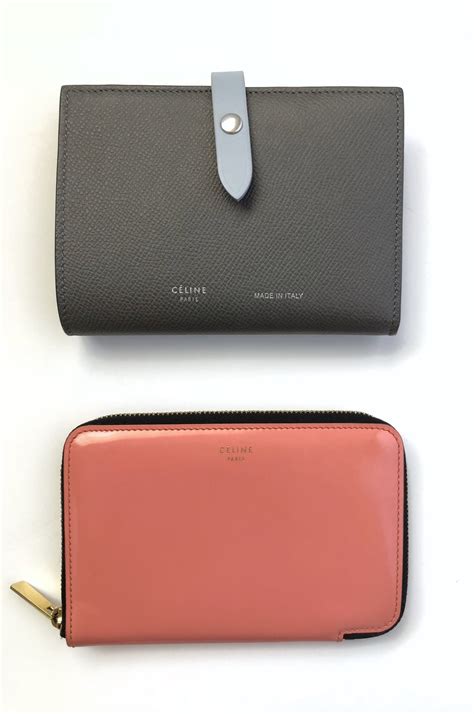 celine wallet blue|loewe vs Celine wallet.